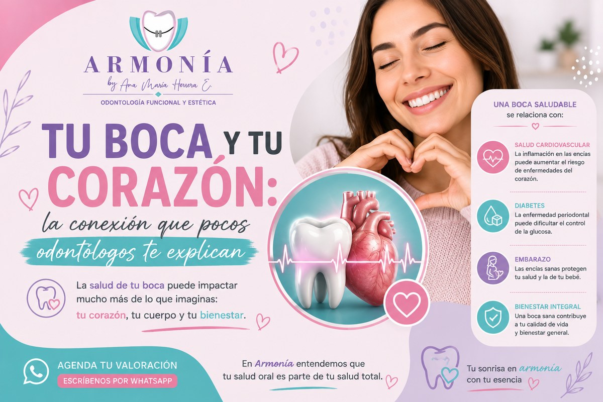 Tu boca y tu corazón: la conexión que pocos odontólogos te explican — Armonía, Neiva