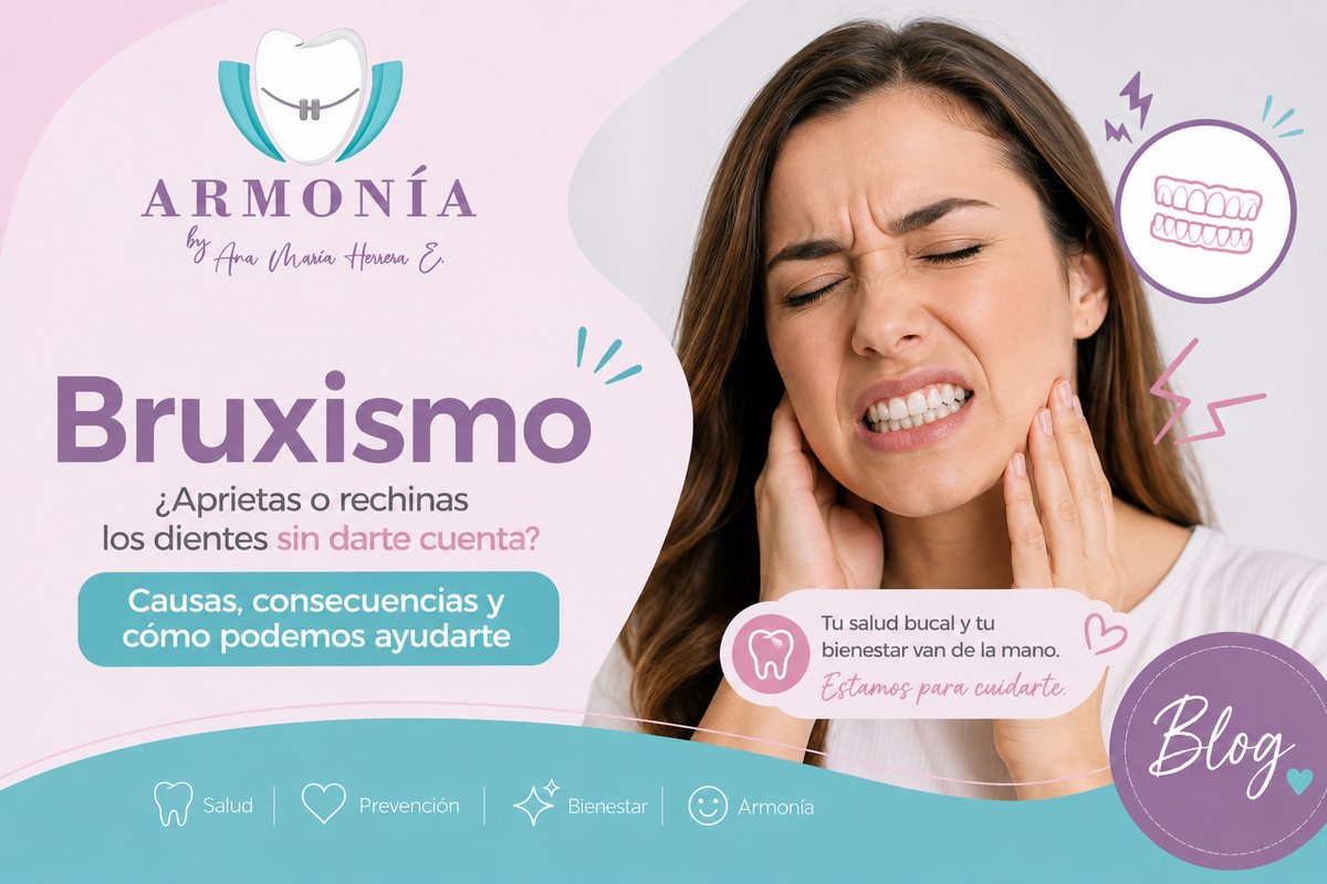 Bruxismo: ¿estás apretando los dientes sin darte cuenta? — Armonía