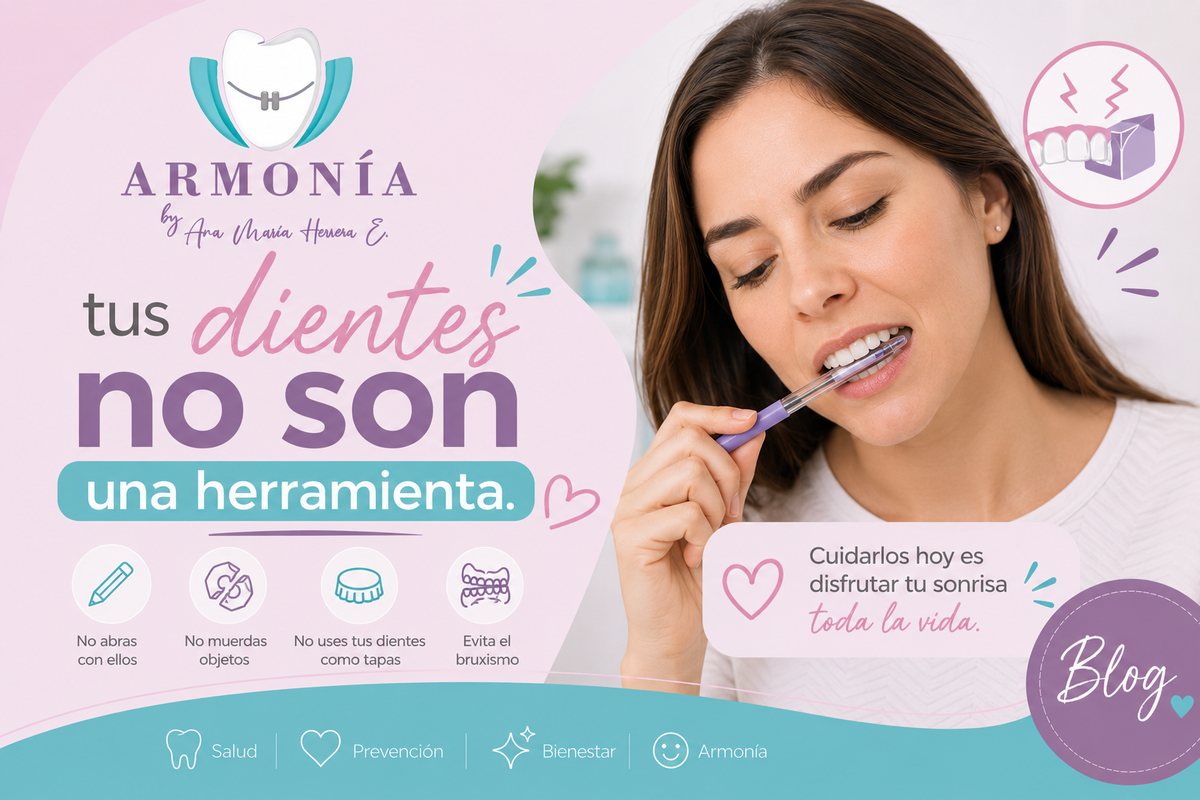 Tus dientes no son una herramienta — Armonía