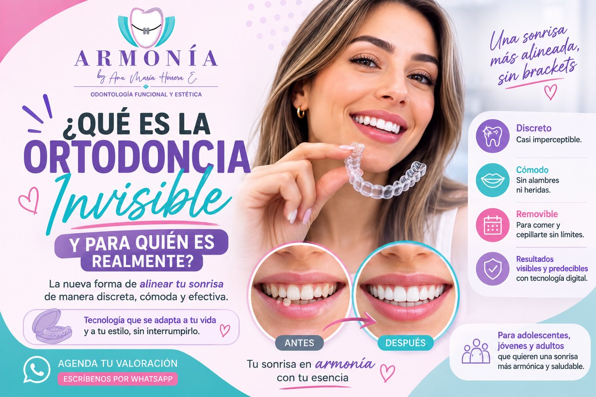 ¿Qué es la ortodoncia invisible y para quién es? — Armonía, Neiva, Huila