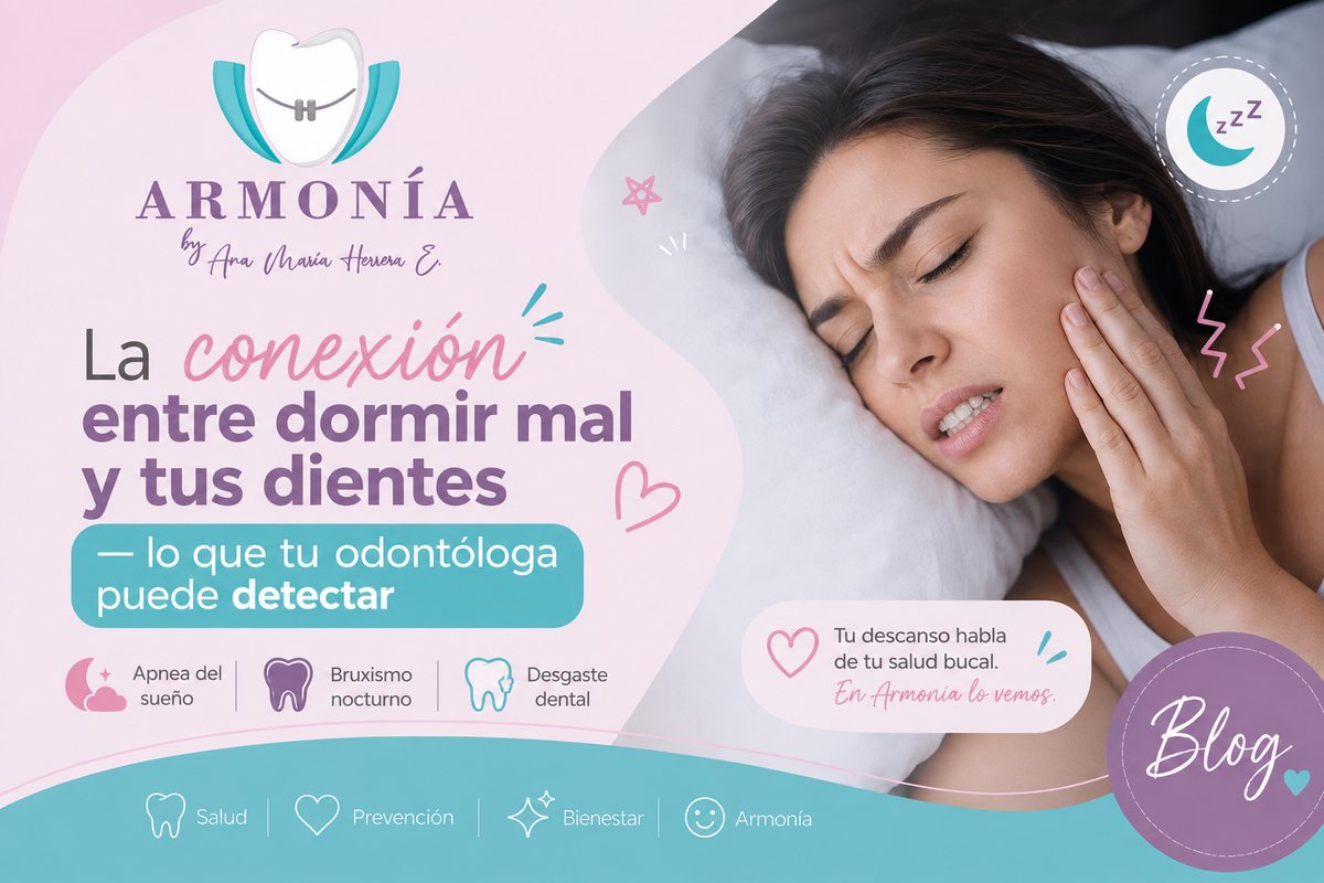 La conexión entre dormir mal y tus dientes — Armonía