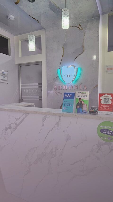 Sala de atención del consultorio Armonía, Neiva